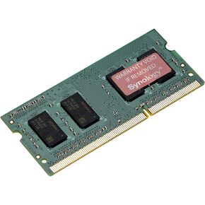 Synology - DDR3L - وحدة - 4 جيجا بايت - SO-DIMM 204-pin - 1866 ميجا هرتز / PC3L-14900-1.35 V - غير مخزن مؤقت - غير ECC - لمحطة الأقراص DS718+