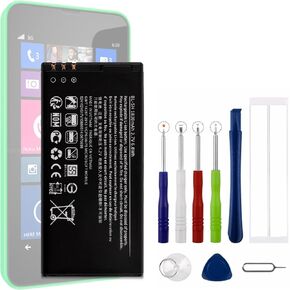 [New] BL-5H Replacement Battery for Nokia Lumia 630 635 636 638 RM-975 with Technical Toolkit.
