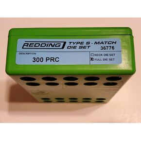 Redding Reloading Type S Match Bushing Full Die Set .300 PRC, 36776