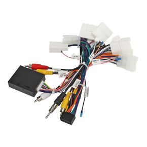 Srliya Car Stereo Radio Wiring Harness with USB CANBUS Decoder Adapter for Camry Corolla RAV4 4Runner Tacoma Amplifier SWC
