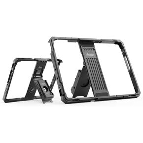 Accsoon iPad Power Cage Ⅱ لأجهزة iPad، متوافق مع Ipad - الجيل 5، 6، 7، 8، 9، 10، Ipad Air - الجيل 3، 4، 5، Ipad Pro - 9.7 بوصة، 10.5 بوصة، 11 بوصة (الجيل 1، 2، 3، 4)، محول لوحة البطارية ACC04 NP-F in Kuwait