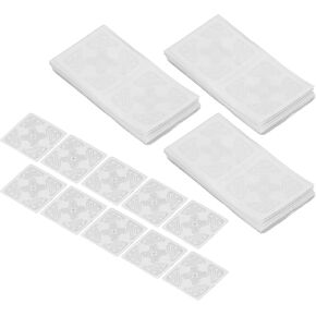 100pcs UHF Electronic Tag, 860‑960MHz KU5, UHF RFID Tag Sticker, Rewritable Adhesive Inlay Label, Inlay RFID Label, Long Reading Range ISO 18000 6C EPC Class1 Gen2, for Warehouse Management