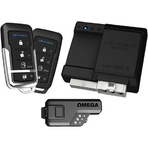 Excalibur RS370 نظام تشغيل عن بعد في اتجاه واحد/دخول بدون مفتاح/نظام أمان السيارة (مع 4 أزرار تحكم عن بعد وجهاز تحكم عن بعد Sidekick)، حزمة واحدة in Kuwait