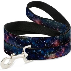 Dog Leash Space Dust Collage 6 Feet Long 1.0 Inch Wide