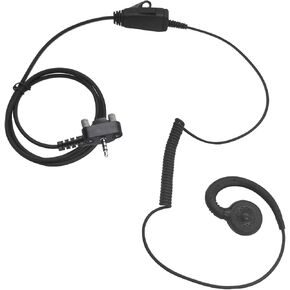 Evx-s24 Earpiece with Mic C Shape Headset Microphone Headphone for Vertex Standard Radio evx s24 vx261 vx-261 evx-534 vx-351 vx-354 vx261