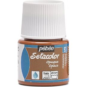 PEBEO Setacolor Opaque Fabric Paint, 45ml, Cinnamon