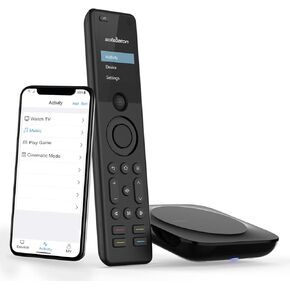SofaBaton X1 Universal Remote with Hub and APP, Smart Universal Remote Control for Infrared & Bluetooth & WiFi Devices, Compatible with Smart TVs/DVD/STB/Projector All in One Remote Control