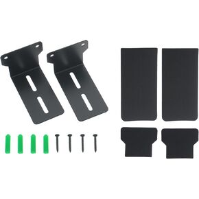 FDXGYH 1set Sound Bar Mounts Universal Sound bar Mounts Under TV Speaker Shelf Mounting Holder Compatible Most of Soundbars Wall Mount Brackets