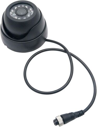 كاميرا رؤية أمامية من Universal MASO لسيارة حافلة شاحنة مقطورات قافلة تخييم ثقيل عكسي أسود 4 دبوس 9 فولت-36 فولت in Kuwait