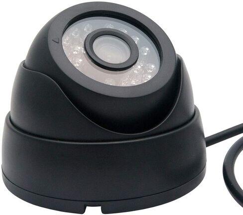 كاميرا رؤية أمامية من Universal MASO لسيارة حافلة شاحنة مقطورات قافلة تخييم ثقيل عكسي أسود 4 دبوس 9 فولت-36 فولت in Kuwait