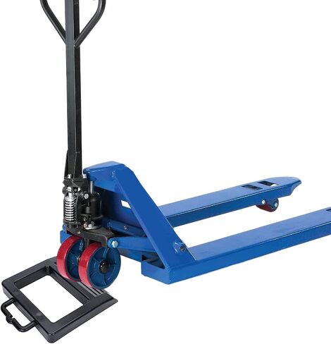 Homeon Wheels Pallet Truck Chock سدادة رافعة البليت شديدة التحمل 14.2 بوصة طول × 11.6 بوصة عرض × 2 بوصة ارتفاع أصفر (عبوة واحدة) in Kuwait