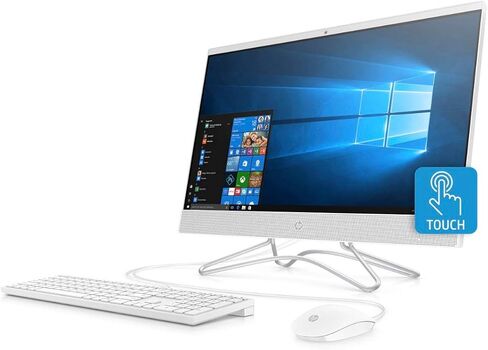 كمبيوتر مكتبي HP 24-F مقاس 23.8 بوصة عالي الدقة IPS-WLED يعمل باللمس AMD Ryzen 3 3200U 8 جيجابايت و1 تيرابايت HDD الكل في واحد (متجدد) in Saudi Arabia