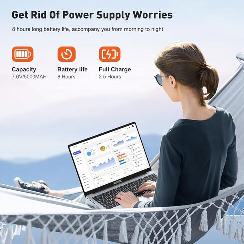 ACEMAGIC Laptop Computer with Intel N95 Windows Laptop 16GB DDR4 512GB M.2 2280 SSD Traditional Laptops 15.6-inch IPS FHD Windows11 WIFI5 BT5.0 HDMI Type-C USB Home Laptops Office Laptops Mini Laptop in Saudi Arabia
