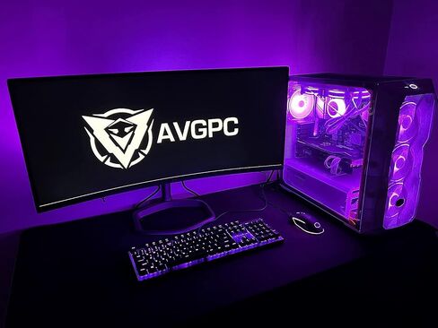 كمبيوتر ألعاب AVGPC Blizzard - Intel i7 12700KF 8-Core 3.5 جيجا هرتز، RTX 4060 8 جيجا، 32 جيجا DDR4 3600 ميجا هرتز، مبرد سائل 240 ملم، 1 تيرابايت NVMe M.2 SSD، حافظة بيضاء شبكية TD500، واي فاي/تيار متردد، ويندوز 11 in Saudi Arabia