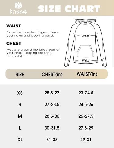 FitsT4 Sports Kids UPF50+ Sun Shirt with Pockets Thumbholes Girls Lightweight Quick Dry UV Protection Long Sleeve Hoodie in Saudi Arabia