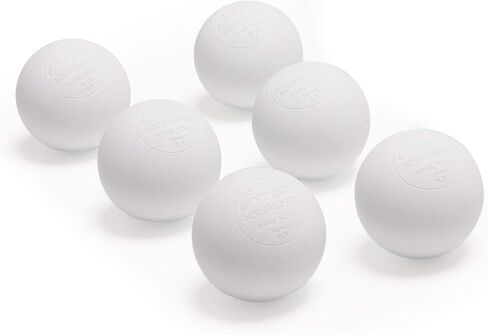 Champion Sports Lacrosse Balls: Official Size Sporting Goods Equipment for Professional, College & Grade School Games, Practices & Recreation - NCAA, NFHS and SEI Certified - Pack of 12 - Yellow in Kuwait