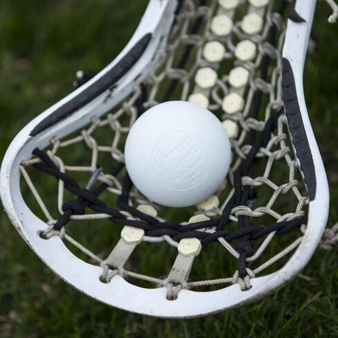 Champion Sports Lacrosse Balls: Official Size Sporting Goods Equipment for Professional, College & Grade School Games, Practices & Recreation - NCAA, NFHS and SEI Certified - Pack of 12 - Yellow in Kuwait