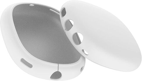 Silicone Case and Headband Cover Set Compatible for AirPods Max, Silicone Headband Protectors/Comfort Cushion/Top Pad Protector Sleeve for AirPods Max (Set-WI) in Saudi Arabia