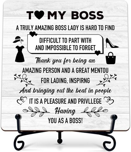 Chaos Coordinator Gifts, Funny Desk Decor for Boss Coworkers, 5x5 Inches Chaos Coordinator Wooden Sign, Appreciation Gifts, Wood Plaque Sign with Stand-A08 in Saudi Arabia