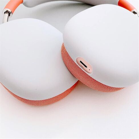 Silicone Case and Headband Cover Set Compatible for AirPods Max, Silicone Headband Protectors/Comfort Cushion/Top Pad Protector Sleeve for AirPods Max (Set-WI) in Saudi Arabia