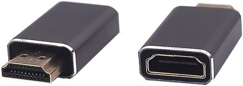 2 حزمة HDMI 8K موسع، 90 درجة زاوية يسار HDMI 2.1 إصدار ذكر إلى HDMI 2.1 إصدار أنثى وصلة وصلة وصلة محول تمديد، 8K@60 هرتز in Saudi Arabia