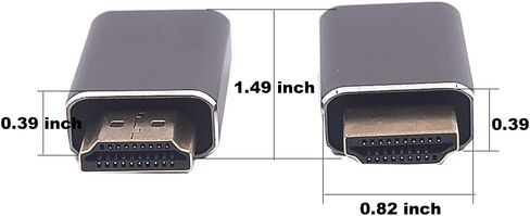 2 حزمة HDMI 8K موسع، 90 درجة زاوية يسار HDMI 2.1 إصدار ذكر إلى HDMI 2.1 إصدار أنثى وصلة وصلة وصلة محول تمديد، 8K@60 هرتز in Saudi Arabia