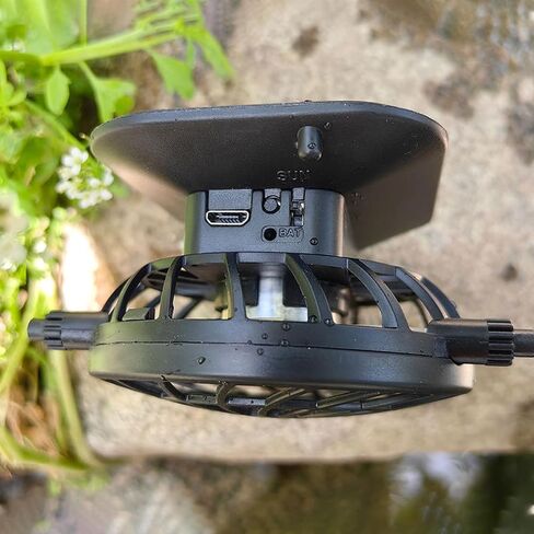 Men Sun Hat with 2 Solar Fan UPF 50+ Fishing Hats Wide Brim UV Protection Sun Hat, USB Charging in Saudi Arabia