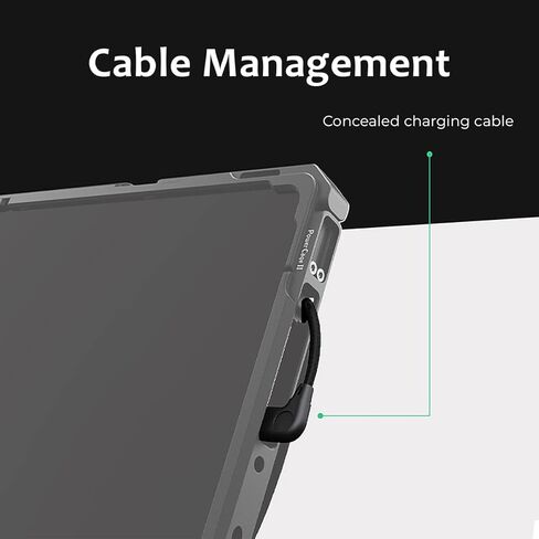 Accsoon iPad Power Cage Ⅱ لأجهزة iPad، متوافق مع Ipad - الجيل 5، 6، 7، 8، 9، 10، Ipad Air - الجيل 3، 4، 5، Ipad Pro - 9.7 بوصة، 10.5 بوصة، 11 بوصة (الجيل 1، 2، 3، 4)، محول لوحة البطارية ACC04 NP-F in Kuwait