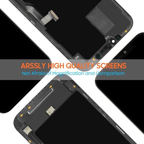 Screen Replacement for iPhone 12 Pro Max LCD Display Digitizer for iPhone A2342,A2410,A2411,A2412 Screen Touch Full Assembly with Repair Tools(Black,6.7 inch) in Saudi Arabia