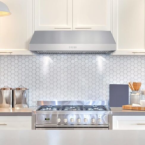 COSMO UMC36 36 in. Ducted Under Cabinet Stainless Steel Range Hood with LED Light, 380 CFM, Permanent Filter, 36 inch in Saudi Arabia