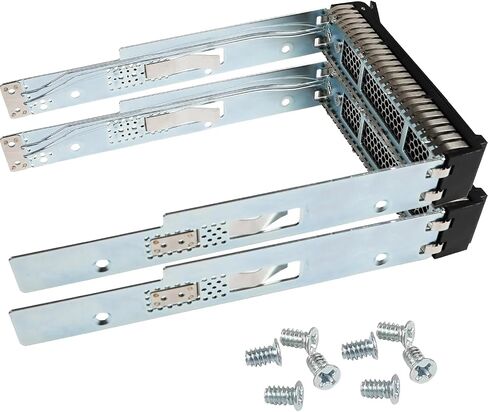 SM17A06251 القرص الصلب Bracekt SSD Caddy 3.5 القرص الصلب متوافق مع Lenovo/IBM Think System SR530 SR550 SR570 SR590 SR630 SR650 SR850 SR860 SR950 ST550 ST558 SN550 SD530 HR630X HR650X (2 قطعة) in Saudi Arabia