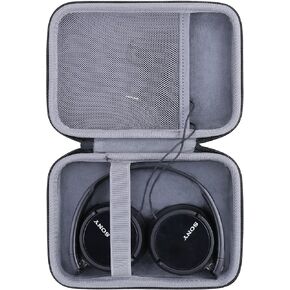 co2CREA Hard Case Compatible with Sony ZX Series MDR-ZX110/Sony ZX Series MDR-ZX110AP/Sony ZX110NC/Sony MDR-ZX310AP Wired Noise Cancelling Headphones