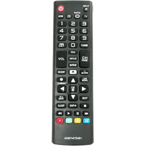 New AKB74475401 Remote Control Replacement for LG TV 43LF5900 43UF6400 43UF6430 43UF6800 43UF6900 43UF7590 43UF7600 49LF5900 49UF6400 49UF6430 49UF6490 49UF6800 49UF6900 49UF7590