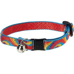 LupinePet Originals 1/2" Lollipop Cat Safety Collar with Bell , 8-12"