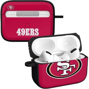 GAME TIME San Francisco 49ers HDX Case Cover Compatible with Apple AirPods Pro 1 & 2 (Classic)