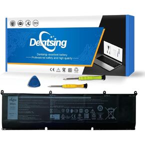 Dentsing 8FCTC 11.4V 56Wh/4650mAh Laptop Battery Compatible with DELL XPS 15 9500 XPS 15 9500-R1505S -R1845S -R1845TS -R1945TS Series Notebook 3ICP7/73/64 DVG8M P8P1P