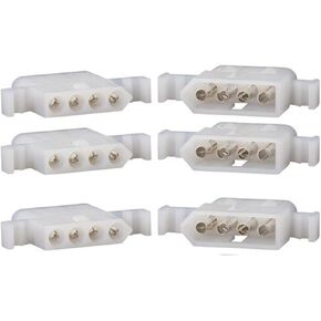 Molex - 4 Pin -Tuner Connector Plug for ICOM LDG Automatic Antenna Tuner ATU (3 Complete DIY Set)