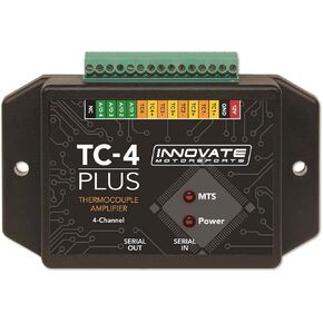 Innovate Motorsports (3915) Innovate TC-4 PLUS (مزدوجة حرارية ذات 4 قنوات لـ MTS)