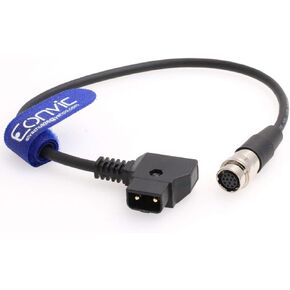 Eonvic Power D-Tap to 12 Pin Hirose Cable for B4 2/3" Lens