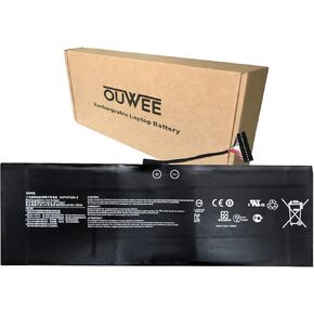 BTY-M47 Laptop Battery Compatible with MSI GS40 GS40 6QE 6QE-006XCN GS43 GS43VR 6RE 6RE-045CN Series Notebook 7.6V 61.25Wh 8060mAh(12-Pin Connector)