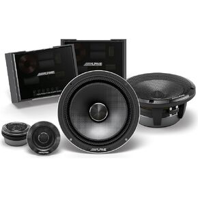 Alpine HDZ-65C Status Hi-Res Series 6-1/2" 2-Way Component Speaker System