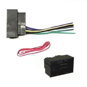 Car Stereo Radio Wire Harness -Made for Dodge/Jeep: 2013-2016 Dart, 2014-2018 Cherokee, 2018 Compass, 2015-2019 Renegade, 2013-2019 Ram, 2015-2019 Promaster City etc- No Factory External Amp Vehicles