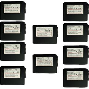 Dentsing (10PCS) BT-000318-01 Battery BT-000318 for Zebra Symbol Motorola TC70 TC77 TC700H TC77HL Touch Scanner Replacement Battery TC700H-KC11ES TC700H-KC11ES-K1 TC700H-KC11ES-NA TC77HL-7ME24BG-N