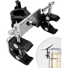 Portable Heavy Duty Metal Mounting Kit Compatible with Starlink for RV and Roof Pipe Adapter, Ideal Accessories for Camper
