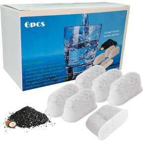 Replacement Charcoal Water Filters for Cuisinart Coffee Machines 12 pack by Molgoc