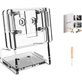 Makeronics Acrylic Holder Case for Raspberry Pi 5MP 1080P Camera Module (Transparent)