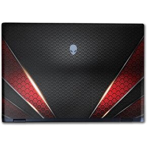 Laptop Skin Compatible with Alienware M16 R2 (2024) - Hex Rays - Premium 3M Vinyl Protective Wrap Decal Cover - Easy to Apply | Crafted in The USA by MightySkins