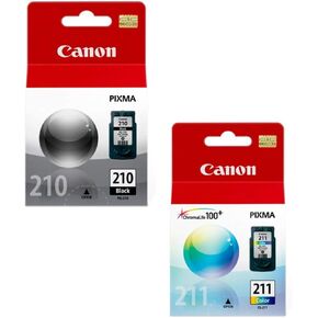 Canon PG-210/CL PIXMA MP240 MP250 MP270 MX320 MX330 MX340 IP2700 IP2702 Ink Cartridge Set (Black,Color) in Retail Packaging