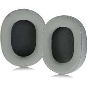 Ear Pads, Replacement Earpads Compatible for Corsair HS65 /HS55/HS55 Pro Gaming Headset,Ear Cushions with Noise Isolation Memory Foam（Ice Silk Fabric,Grey）