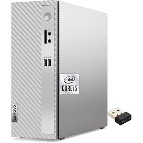 Lenovo IdeaCentre 3i Business Desktop - Intel Core i5-13400(10-core), 16GB RAM, 512GB SSD, Intel UHD Graphics, Wi-Fi 6, Bluetooth, Windows 11 Home, with USB WiFi Adapter